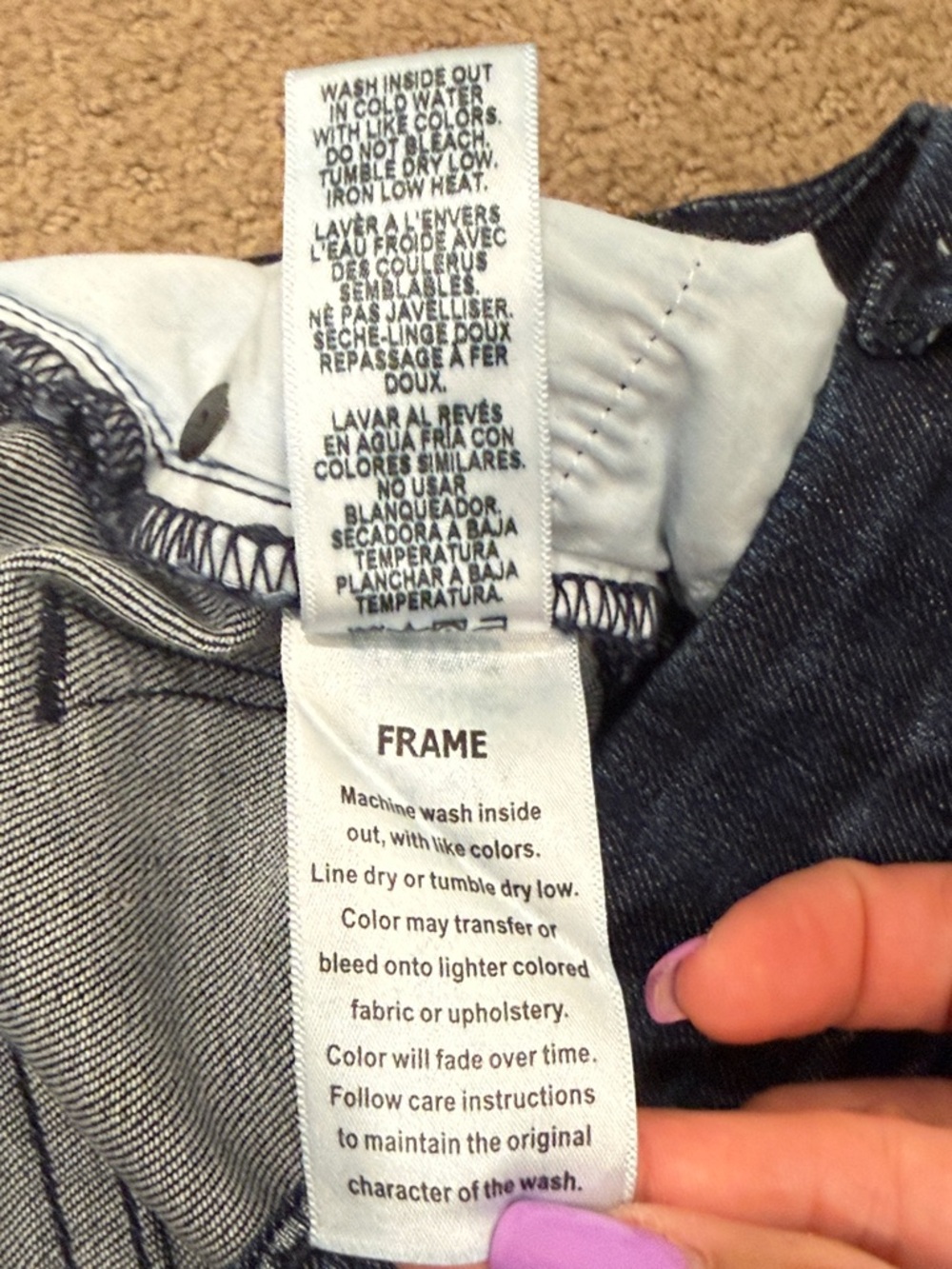 Frame Le Crop Mini Boot Jeans - Picture 10 of 10